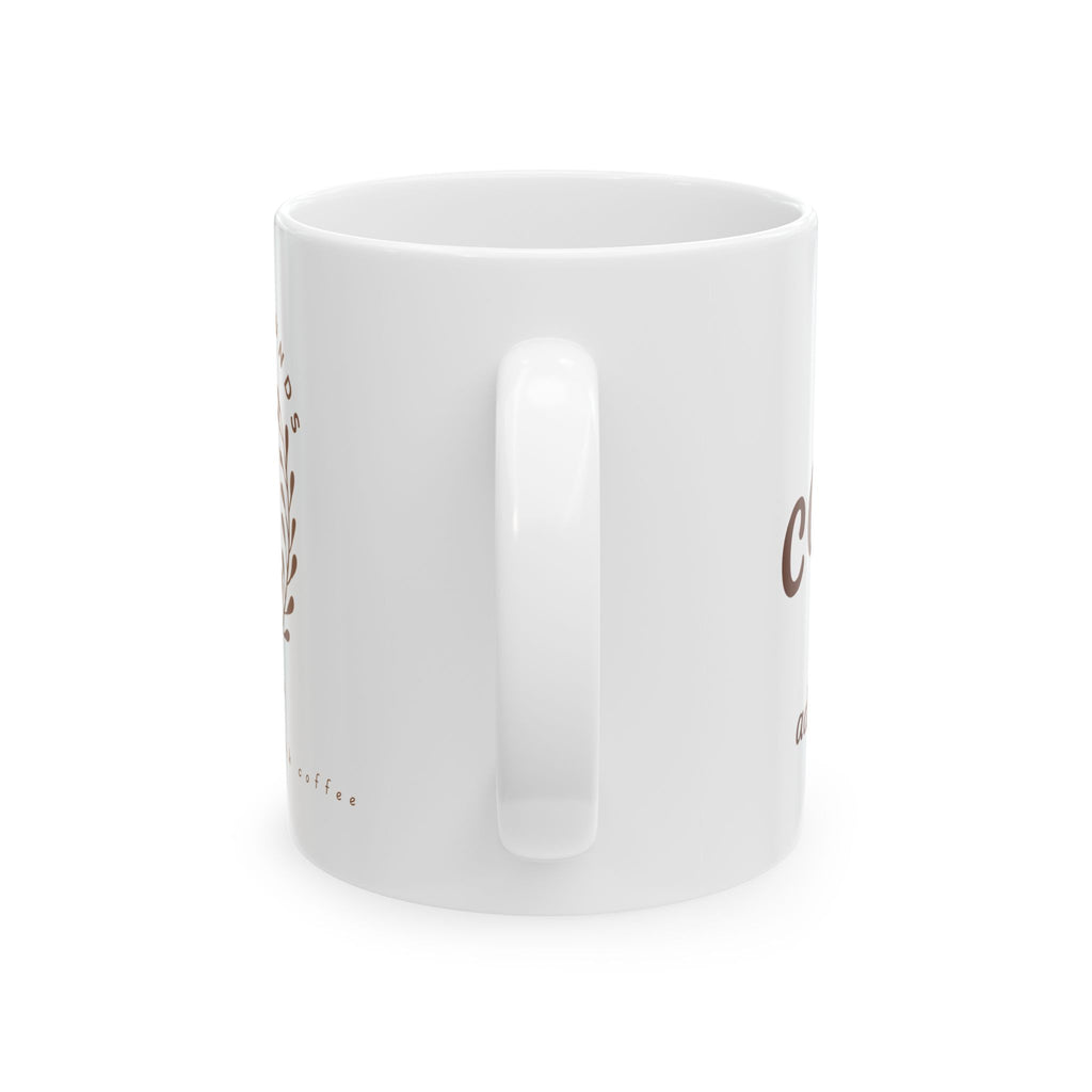 "Coffee Because Adulting Is Hard" Ceramic Mug (11oz & 15oz)