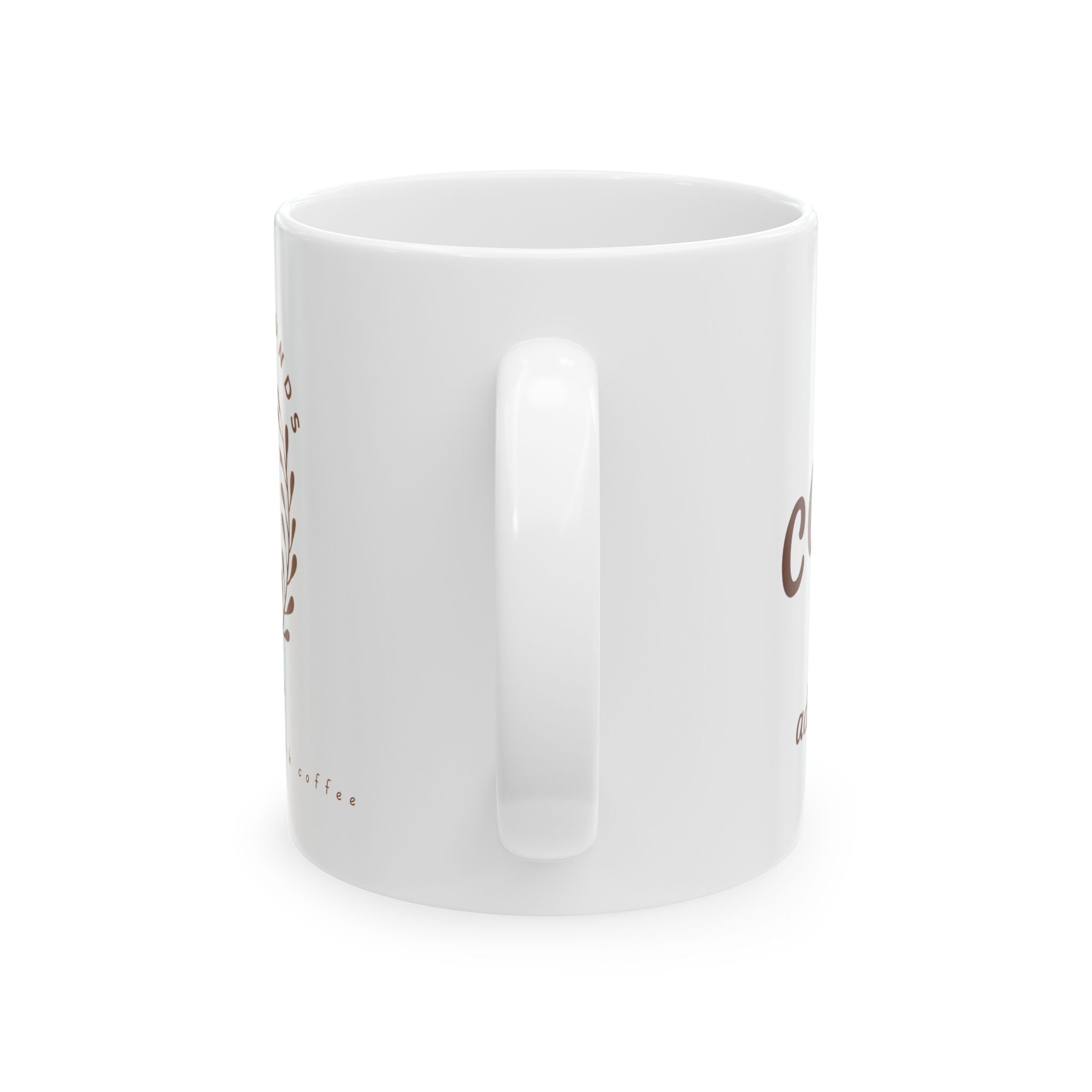 "Coffee Because Adulting Is Hard" Ceramic Mug (11oz & 15oz)