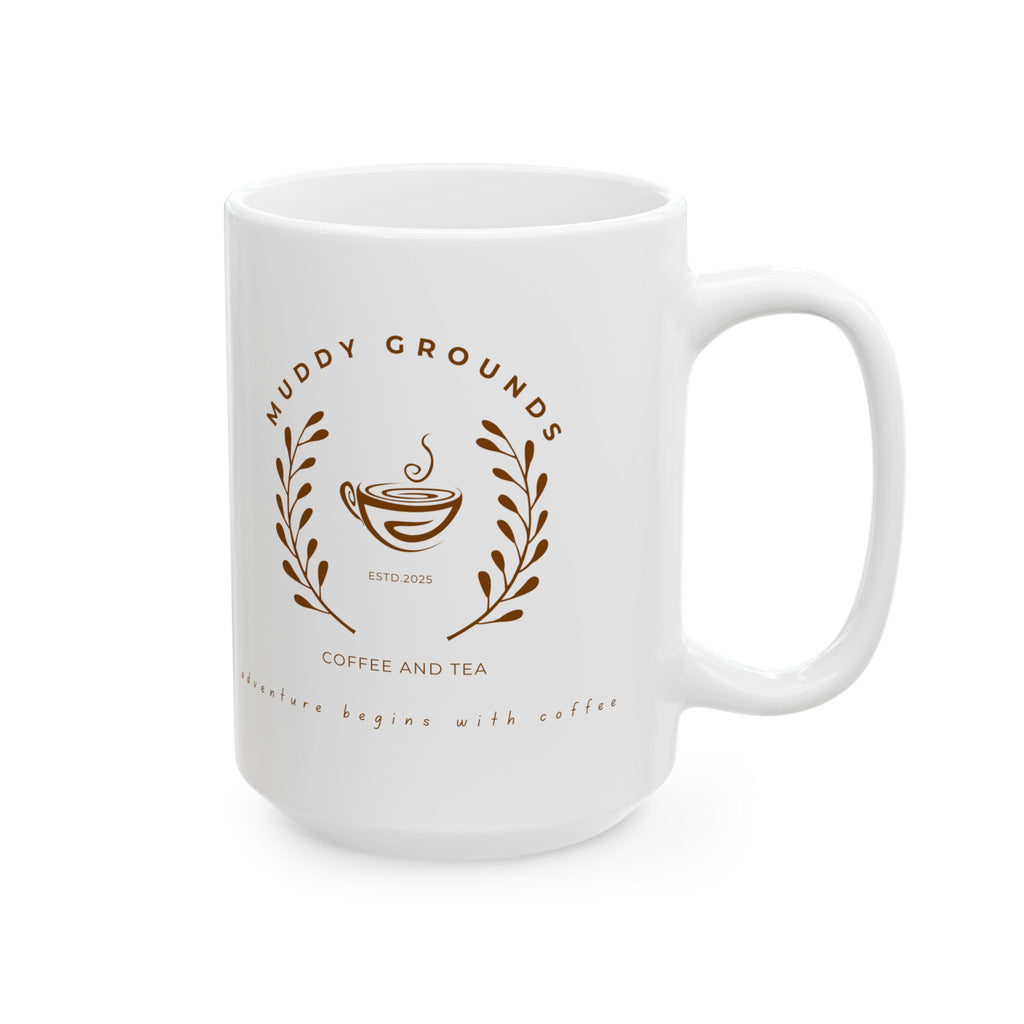 Ceramic Mug — "Maybe She's Born With It, Maybe It's Caffeine"