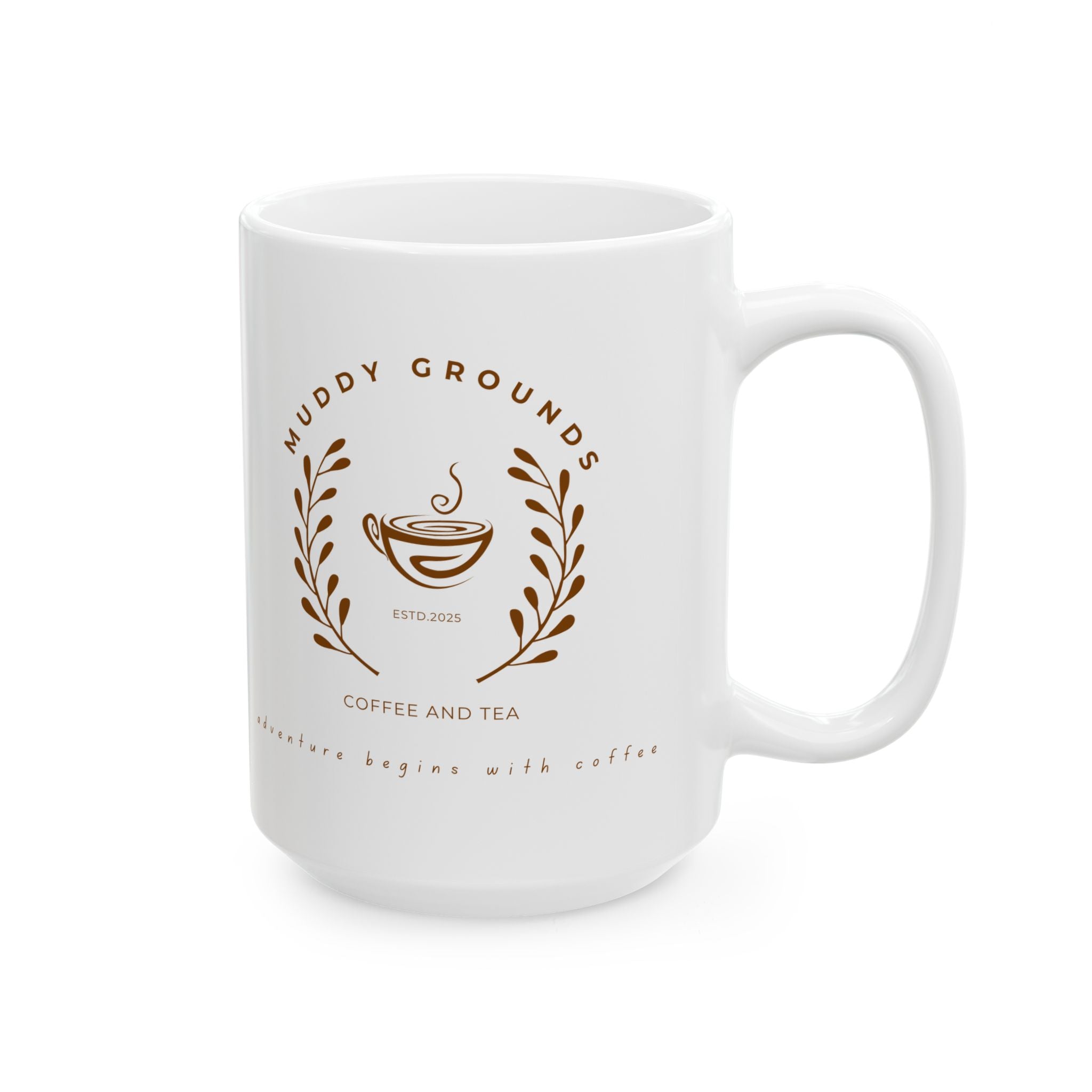 Ceramic Mug — "Maybe She's Born With It, Maybe It's Caffeine"